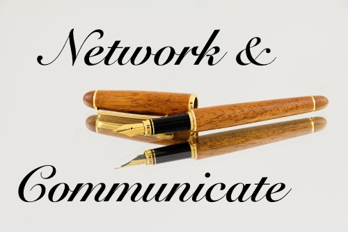 network and communicate
